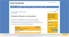 Desktop Screenshot of hostel-amsterdam.org